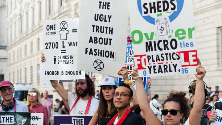 fast fashion protest