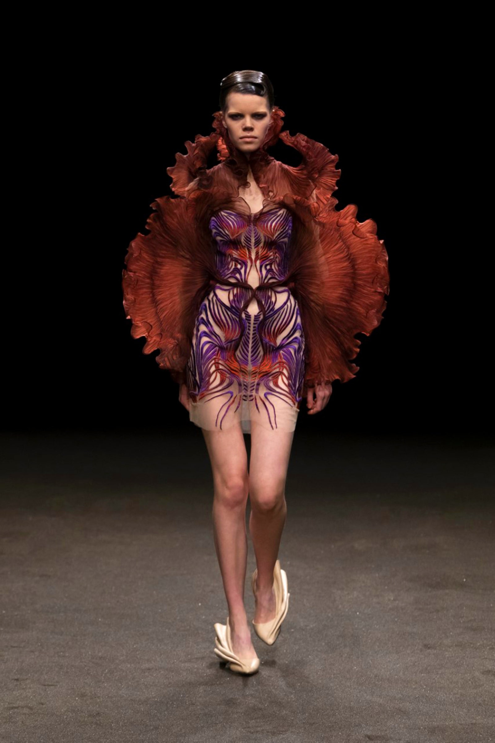 Iris mushroom dress