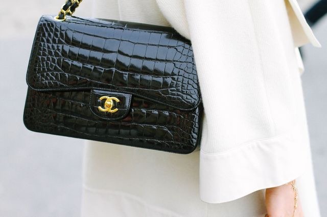 Chanel crocodile bag