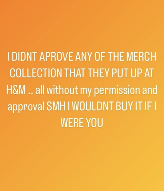 Bieber Blasts H&M for Unauthorized Merchandise