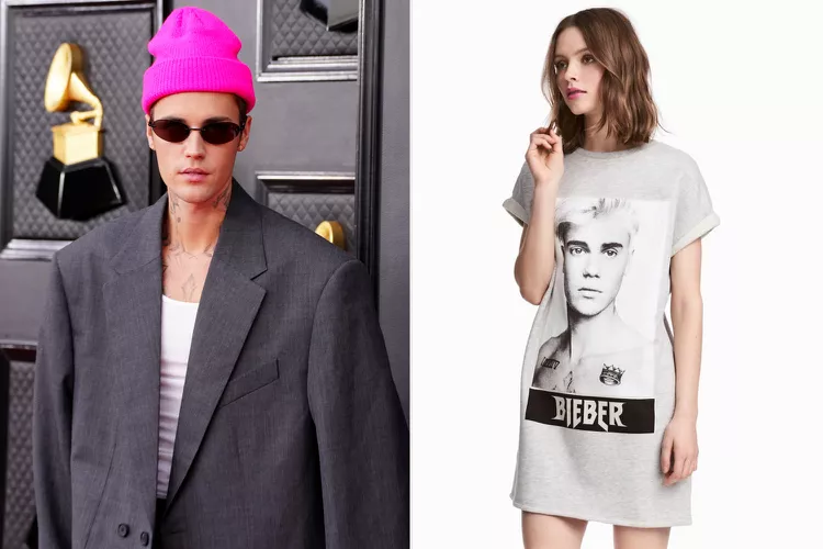 Bieber Blasts H&M for Unauthorized Merchandise 