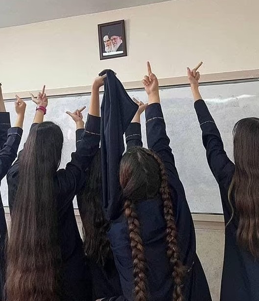 students in iran don't budge
