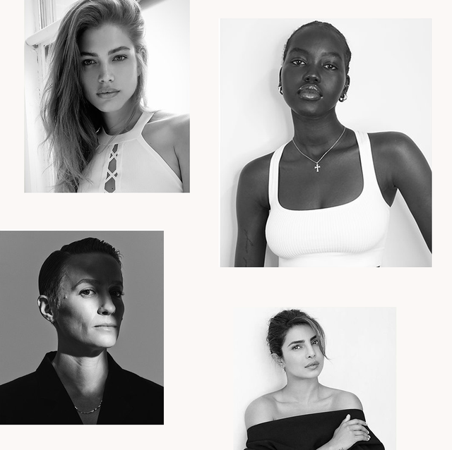 Priyanka Chopra, Megan Rapinoe, and Valentina Sampaio as Victoria's Secret bran ambassadors