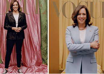 Kamala Harris double cover