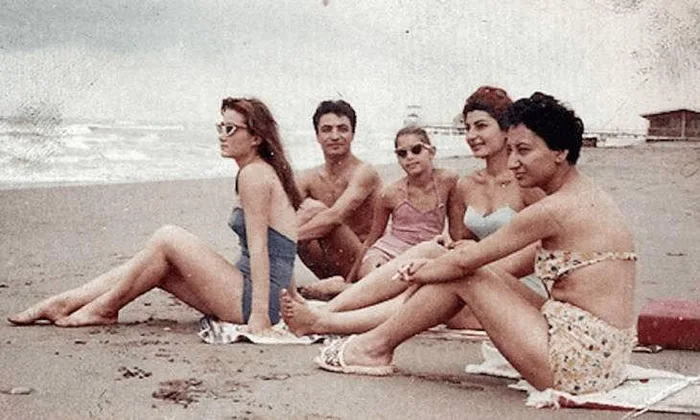 Iran on the beach 70s